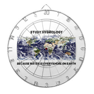 Study Hydrology Because Water Is Everywhere Earth Dartboard