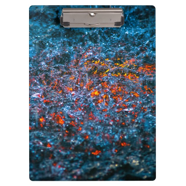 Study In Watercolor - Orange Clipboard (Front)