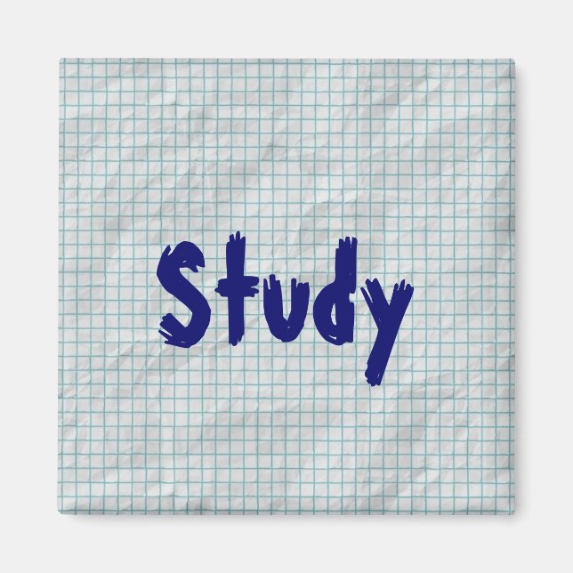 Study Magnet (Front)