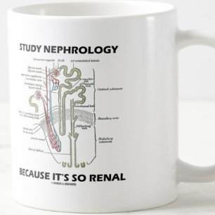 Study Nephrology Because It's So Renal Nephron Coffee Mug
