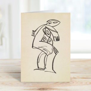 Study of a Female Figure   Henri Gaudier-Brzeska Card