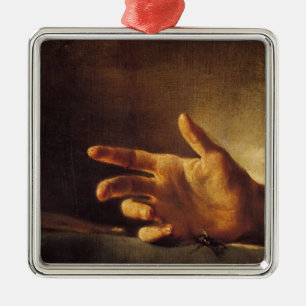 Study of a Hand Metal Tree Decoration