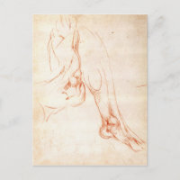 Study of a lower leg and foot