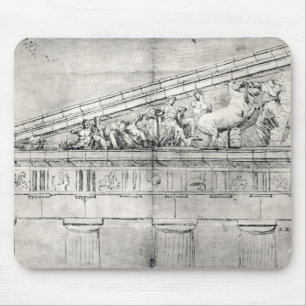 Study of a pediment from the Parthenon Mouse Mat