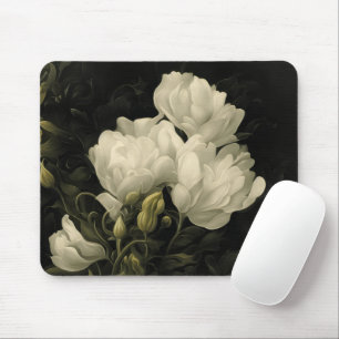 Study of a Peony Mouse Mat