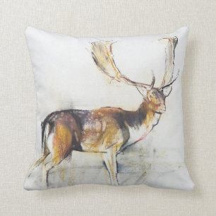 Study of a Stag Cushion