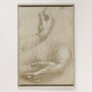 Study of a Woman's Hand – Leonardo da Vinci (1490) Jigsaw Puzzle