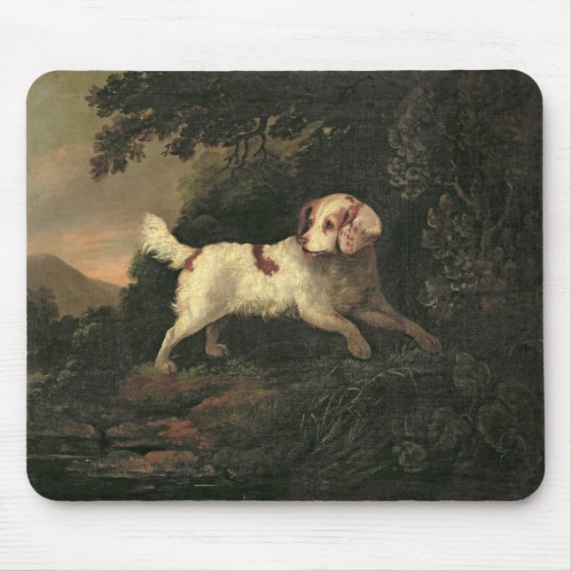 Study of Clumber Spaniel Mouse Mat (Front)