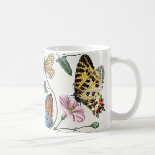 Study of diurnal butterflies by Paul Gervais Coffee Mug