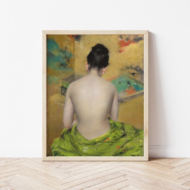 Study of Flesh and Gold | William Merritt Chase Poster (Creator Uploaded)