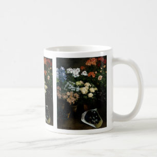 Study of Flowers by Frederic Bazille Coffee Mug