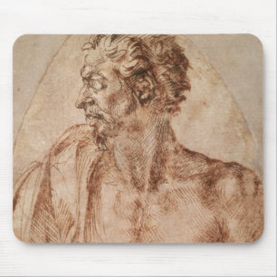 Study of Head and Shoulders Mouse Mat