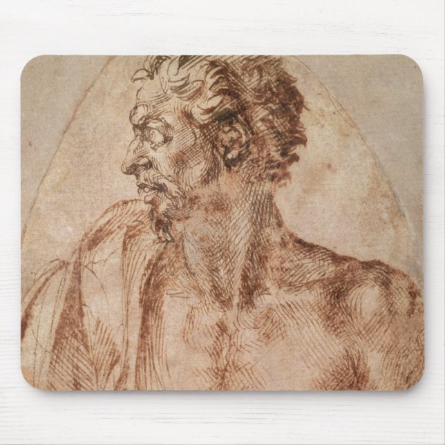 Study of Head and Shoulders Mouse Mat (Front)