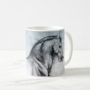 Study of Horse, Leonardo da Vinci Coffee Mug