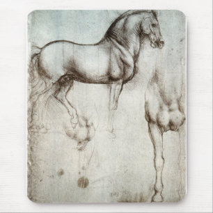 Study of horses - Leonardo da Vinci Mouse Mat
