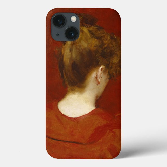 Study of Lilia, 1887 (oil on canvas) Case-Mate iPhone Case (Back)