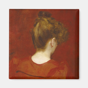 Study of Lilia, 1887 (oil on canvas) Magnet