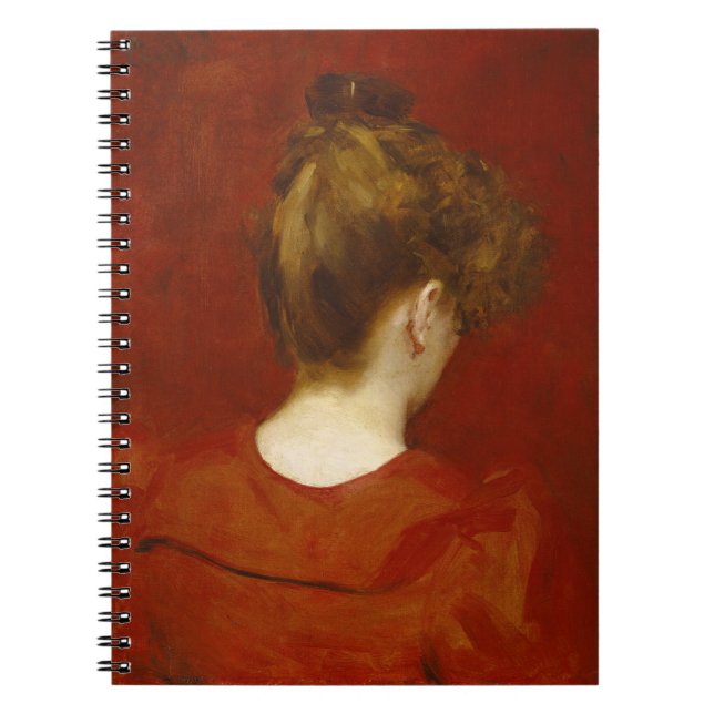 Study of Lilia, 1887 (oil on canvas) Notebook (Front)