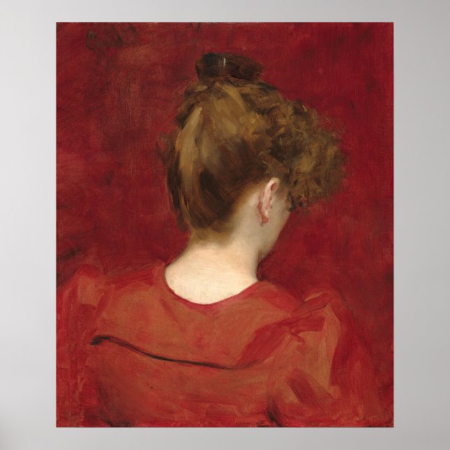 Study of Lilia - Carolus-Duran Fine Art Poster (Front)