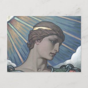 Study of Minerva Postcard