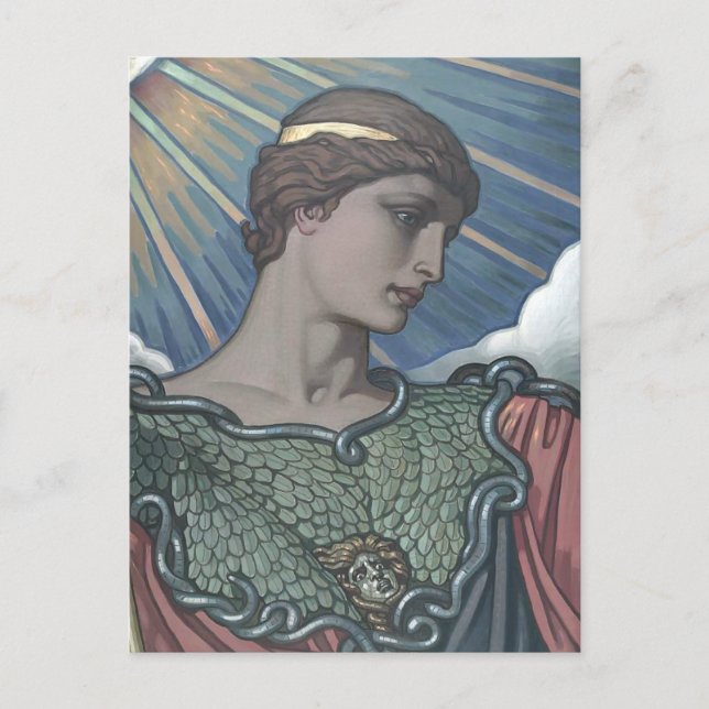Study of Minerva Postcard (Front)