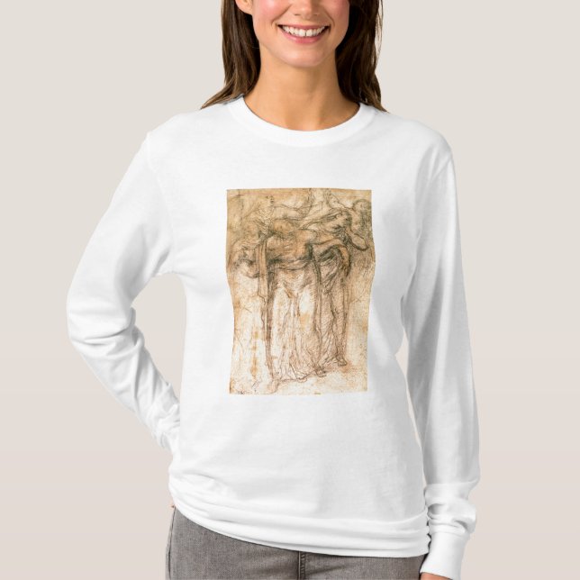 Study of Mourning Women T-Shirt (Front)