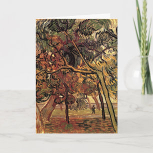 Study of Pine Trees by Vincent van Gogh Card