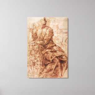 Study of Sibyl Canvas Print