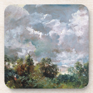 Study of Sky and Trees (oil on canvas) Coaster
