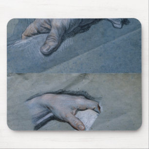 Study of the Hands of a Man Mouse Mat