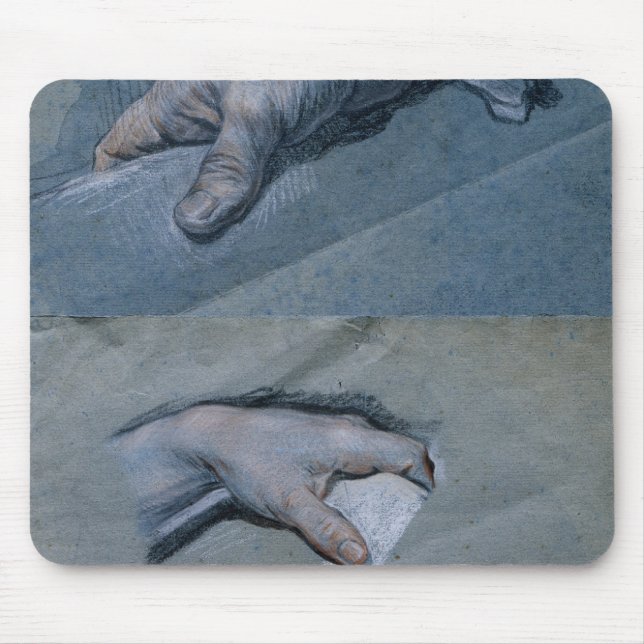 Study of the Hands of a Man Mouse Mat (Front)