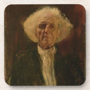Study of the Head of a Blind Man (oil on canvas) Coaster