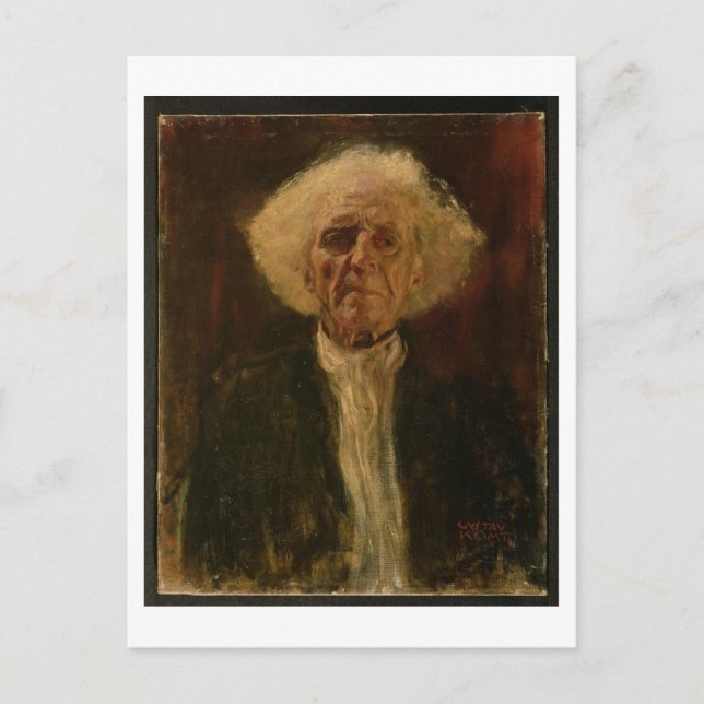 Study of the Head of a Blind Man (oil on canvas) Postcard (Front)