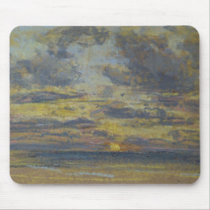 Study of the Sky with Setting Sun, c.1862-70 Mouse Mat