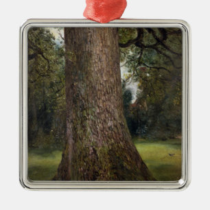Study of the Trunk of an Elm Tree, c.1821 (oil on Metal Tree Decoration