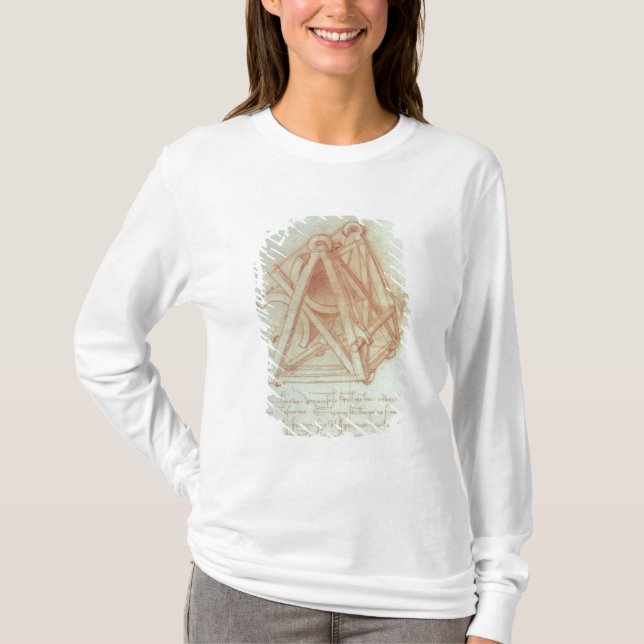 Study of the Wooden Framework with Casting T-Shirt (Front)