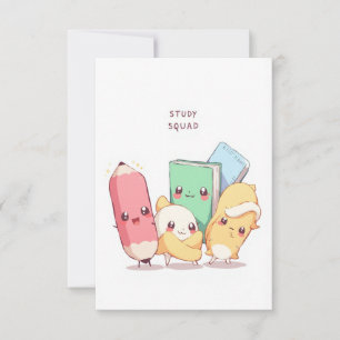 Study Squad Back to School Card