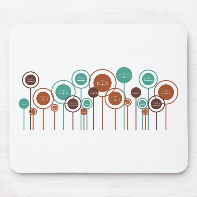 Studying Daisies Mouse Mat (Front)