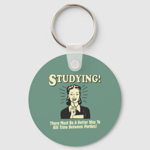 Studying: Kill Time Key Ring