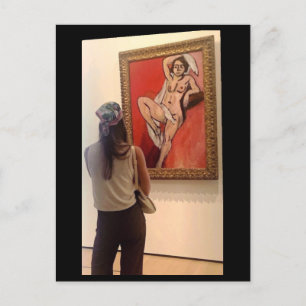 Studying Matisse Postcard