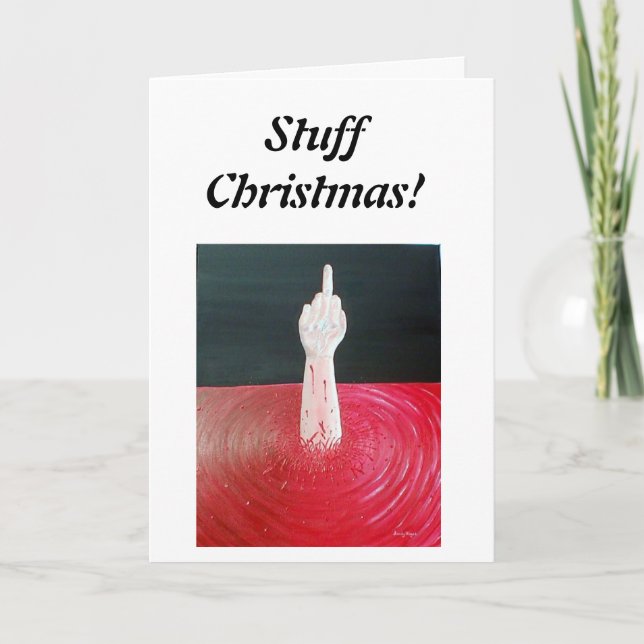 Stuff Christmas Holiday Card (Front)