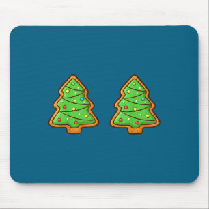 Stuff My Face With Christmas Cookies Inappropriate Mouse Mat