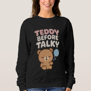 Stuffed Animal Comfort Inner Child Healing Emotion Sweatshirt