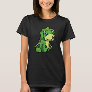 Stuffed Animal Triceratops Dinosaur Dino Kids T-Shirt