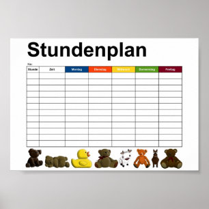 Stuffed animals / toys poster