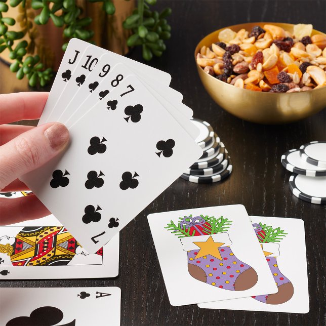 Stuffed Christmas Stocking Playing Cards (Creator Uploaded)