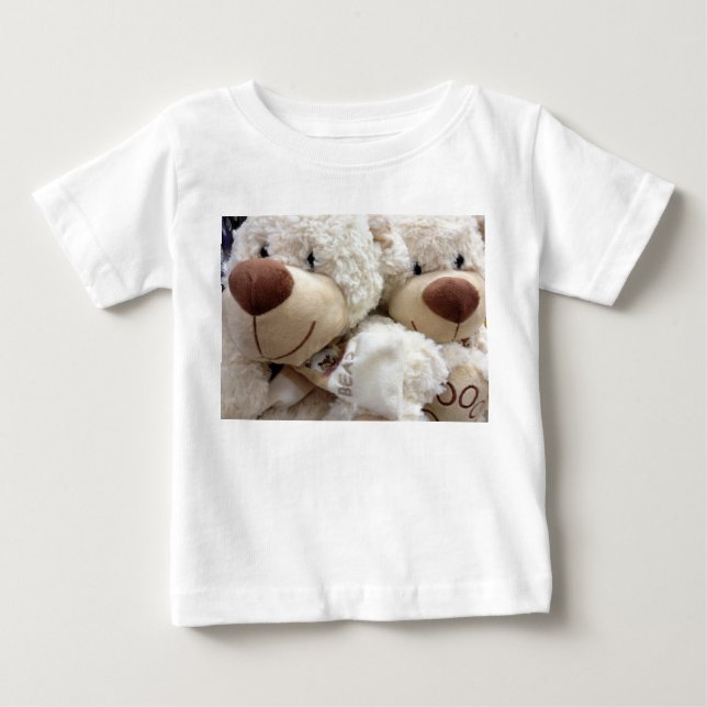 STUFFED TEDDY BEAR TODDLER T-SHIRT (Front)