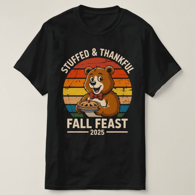 Stuffed & Thankful Tee (Design Front)