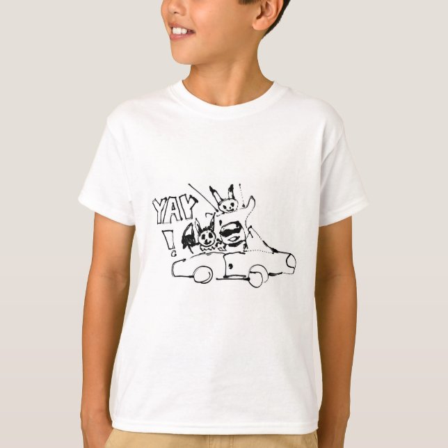 stuffies' road trip T-Shirt (Front)