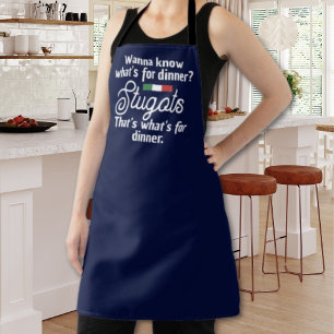 Stugots Funny Italian Navy Apron